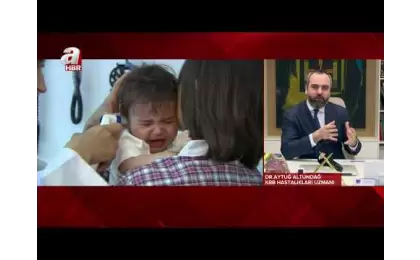 DR. AYTUĞ ALTUNDAĞ A HABER'İN CANLI YAYIN KONUĞU OLDU